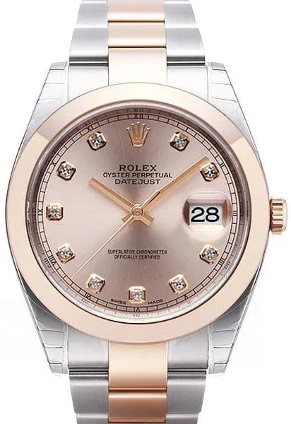 Rolex Datejust 41 126301 41mm Rose gold and Stainless steel Rose