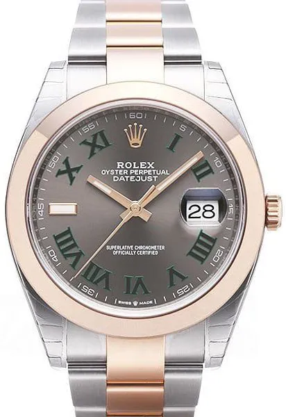 Rolex Datejust 41 126301 41mm Rose gold and Stainless steel Gray