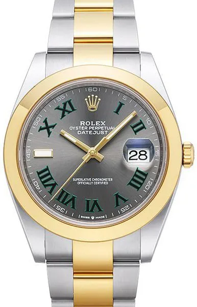 Rolex Datejust 41 126303 41mm Yellow gold and Stainless steel Gray