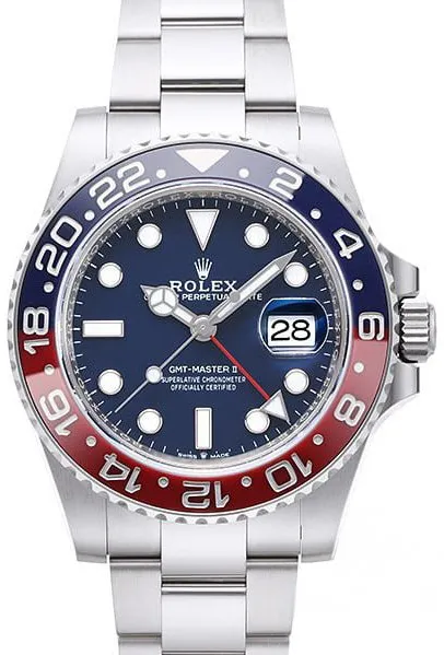 Rolex GMT-Master II 126719BLRO 40mm Ceramic and White gold Blue