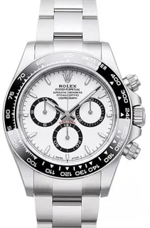 Rolex Daytona 126500LN Ceramic and Stainless steel White