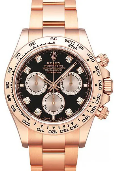 Rolex Daytona 126505 40mm Rose gold Black