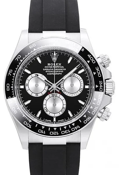 Rolex Daytona 126519LN 40mm Ceramic and White gold Black