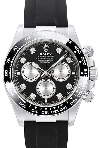 Rolex Daytona 126519LN 40mm Ceramic and White gold Black