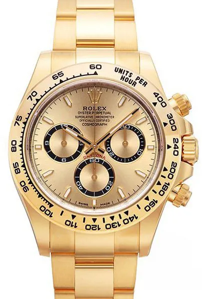 Rolex Daytona 126508 40mm Yellow gold Champagne