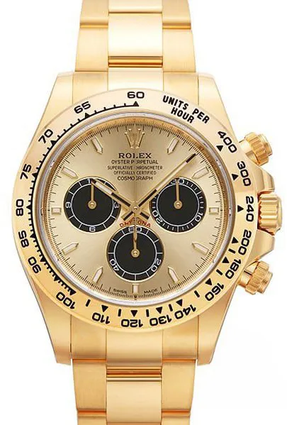 Rolex Daytona 126508 40mm Yellow gold Champagne