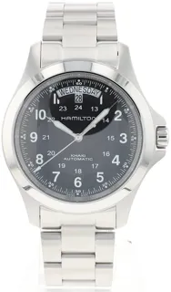 Hamilton Khaki Field H64455133 Stainless steel Black