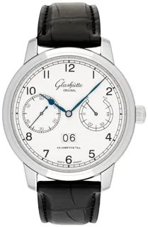 Glashütte Senator Observer 100-14-05-02-04 Stainless steel