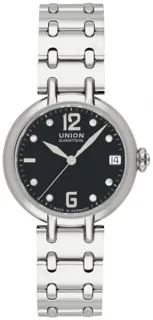 Union Glashütte Sirona D006.207.11.056.00 Stainless steel Black