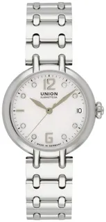 Union Glashütte Sirona D006.207.11.116.00 Stainless steel White