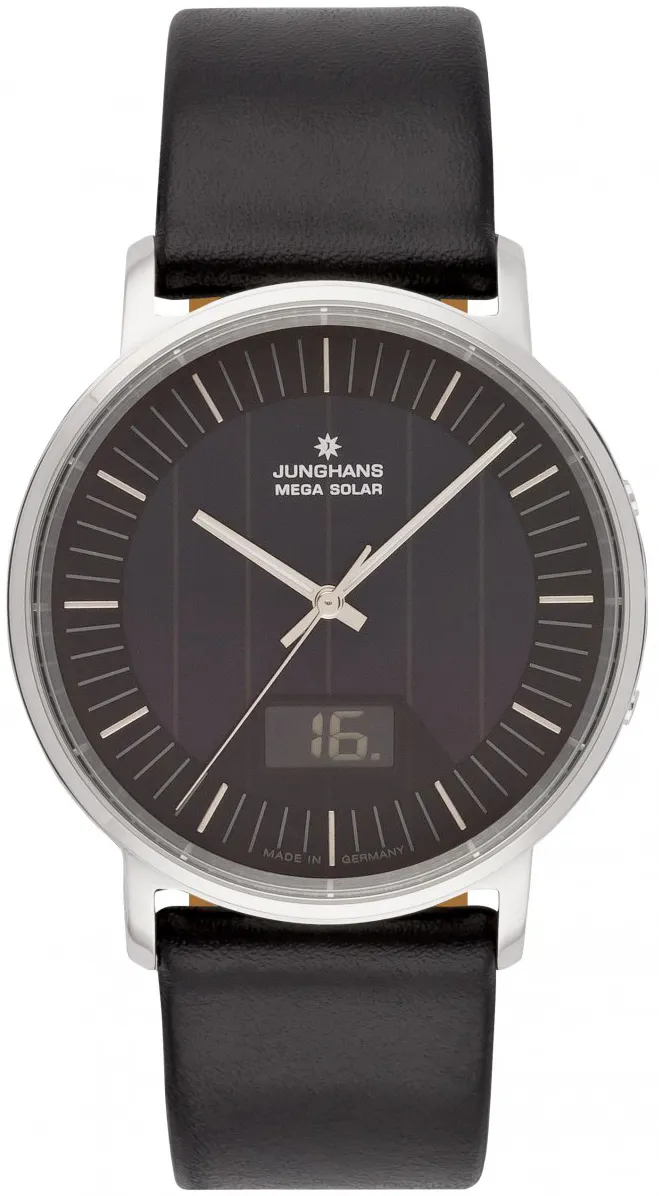 Junghans Milano 56/4220.00 39mm Stainless steel Black