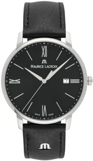 Maurice Lacroix Eliros EL1118-SS001-310-1 Stainless steel Black