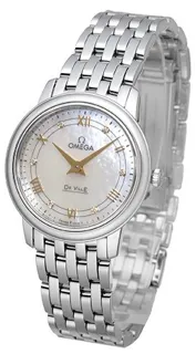 Omega De Ville Prestige 424.10.27.60.55.001 Stainless steel White