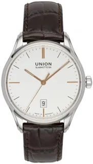 Union Glashütte Viro Date D011.407.16.031.01 Stainless steel White