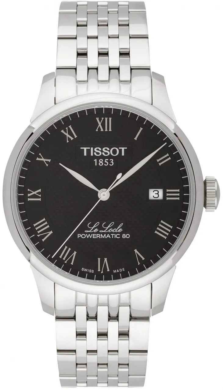 Tissot Le Locle T006.407.11.053.00 39.5mm Stainless steel Black