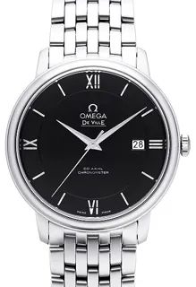 Omega De Ville Prestige 424.10.40.20.01.001 Stainless steel Black