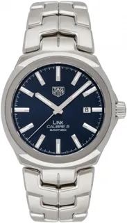 TAG Heuer Link Calibre 5 WBC2112.BA0603 Stainless steel Blue