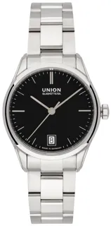 Union Glashütte Viro Date D011.207.11.051.00 Stainless steel Black