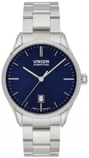 Union Glashütte Viro Date D011.407.11.041.00 Stainless steel Blue