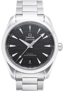 Omega Seamaster 220.10.41.21.01.001 Stainless steel Black