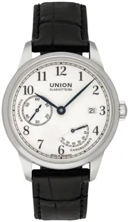 Union Glashütte 1893 Johannes Dürrstein Edition D007.456.16.017.00 Stainless steel White