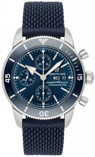 Breitling superoc A13313161C1S1 Stainless steel Blue