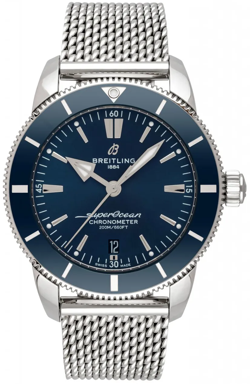 Breitling Superocean Heritage AB2030161C1A1 44mm Stainless steel & ceramic Blue
