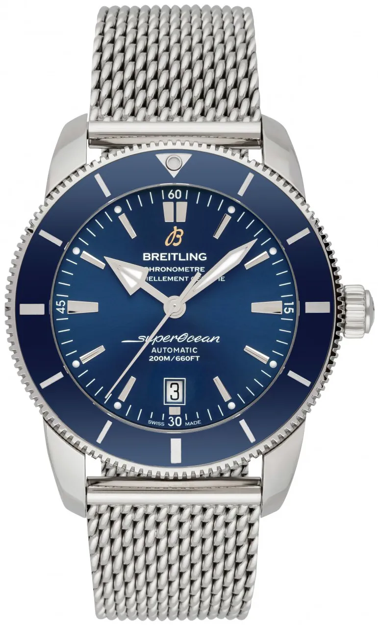 Breitling Superocean Heritage AB2020161C1A1 46mm Stainless steel & ceramic Blue