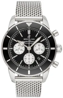 Breitling superoc AB0162121B1A1 Stainless steel Black