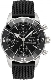 Breitling superoc A13313121B1S1 Stainless steel Black