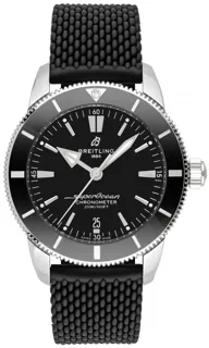 Breitling superoc AB2030121B1S1 Stainless steel Black