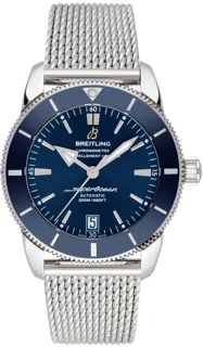 Breitling superoc AB2010161C1A1 Stainless steel Blue