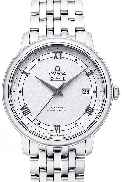 Omega De Ville 424.10.40.20.02.005 39.5mm Stainless steel Silver