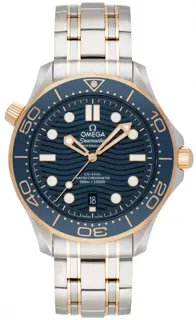 Omega Seamaster 210.20.42.20.03.001 42mm Yellow gold Blue