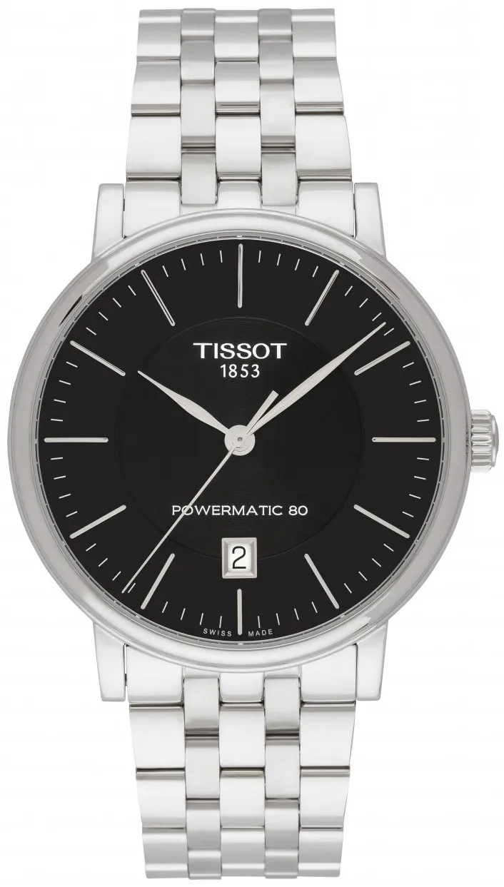 Tissot Carson T122.407.11.051.00 40mm Stainless steel Black