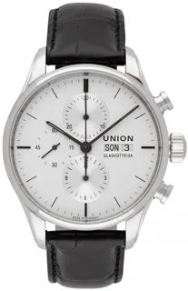 Union Glashütte Viro Chronograph D011.414.16.031.00 Stainless steel Silver