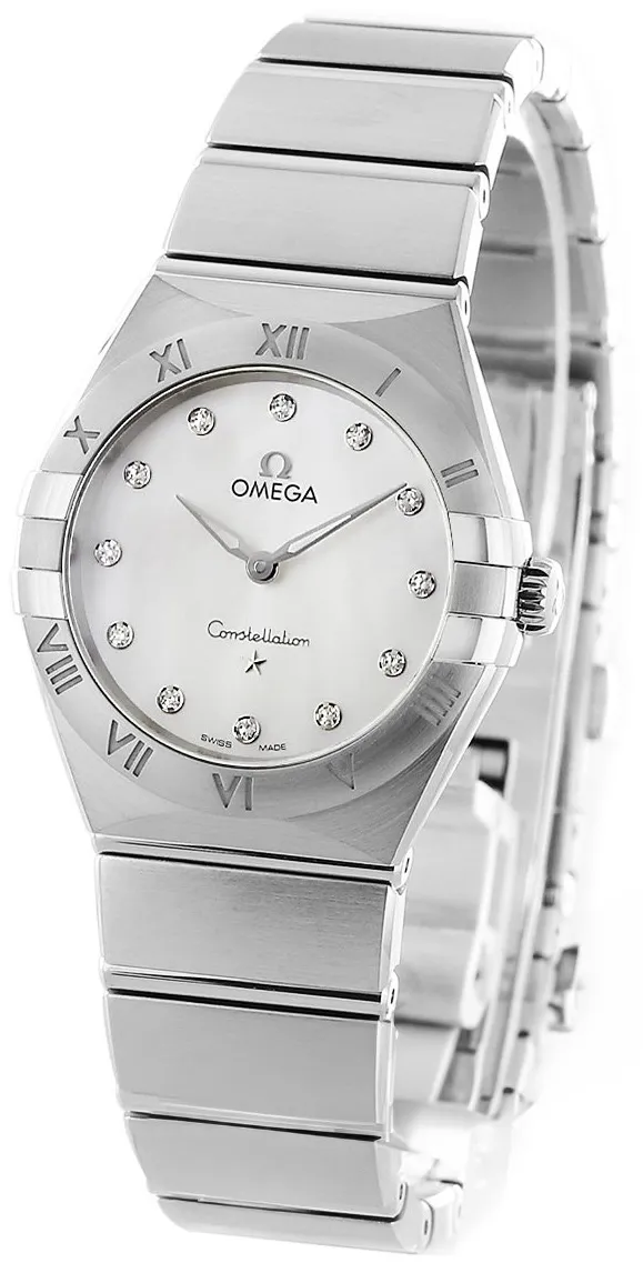 Omega Constellation Quartz 131.10.28.60.55.001 28mm Stainless steel White