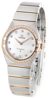 Omega Constellation Manhattan 131.25.28.60.55.001 Stainless steel$18kt rose gold