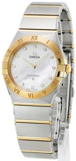 Omega Constellation Manhattan 131.20.28.60.55.002 Yellow gold White