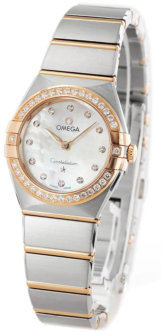 Omega Constellation 131.25.25.60.55.001 25mm Rose gold and steel Mother-of-pearl