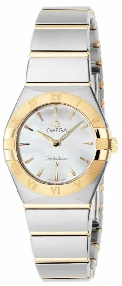 Omega Constellation 131.20.25.60.05.002 25mm Yellow gold and stainless steel Mother-of-pearl