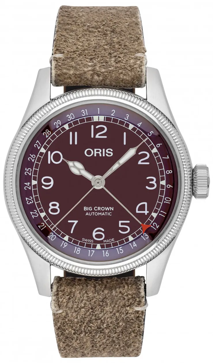 Oris Big Crown 01 754 7741 4068-07 5 20 50 40mm Stainless steel Red