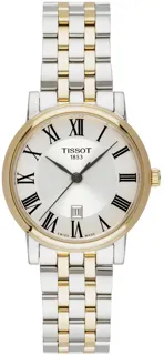 Tissot T-Gold T1222102203300 Yellow gold and Stainless steel Silver