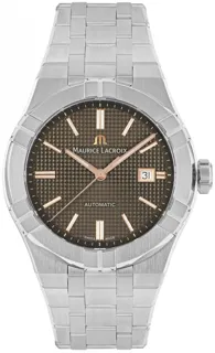 Maurice Lacroix Aikon Automatic AI6008-SS002-331-1 Stainless steel Gray