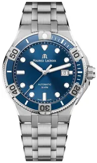 Maurice Lacroix Aikon Venturer AI6058-SS002-430-1 Stainless steel Blue