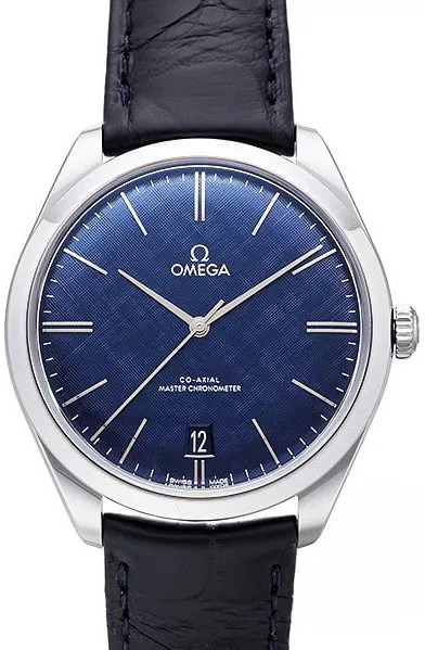 Omega De Ville 435.13.40.21.03.001 40mm Stainless steel Blue