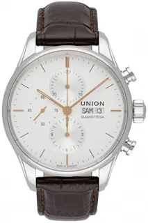 Union Glashütte Viro Chronograph D011.414.16.031.01 Stainless steel Silver