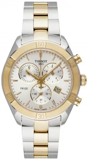 Tissot T-Classic T101.917.22.031.00 Yellow gold and Stainless steel Silver