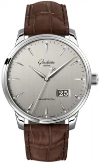 Glashütte Senator Excellence Panorama Date 1-36-03-03-02-02 42mm Stainless steel Gray