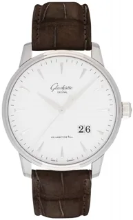 Glashütte Senator Excellence Panorama Date 1-36-03-05-02-31 42mm Stainless steel White